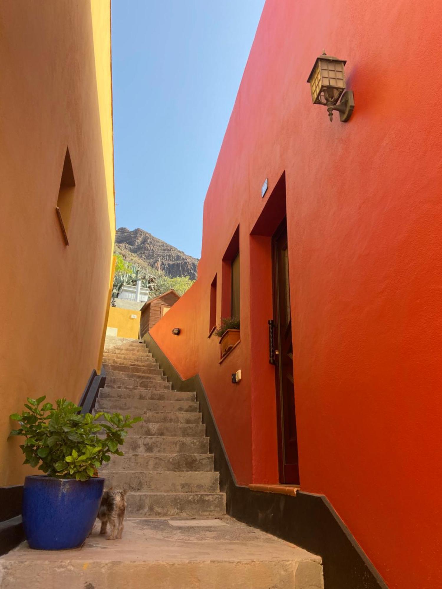 Vila Casa Roja La Calera Valle Gran Rey Exteriér fotografie